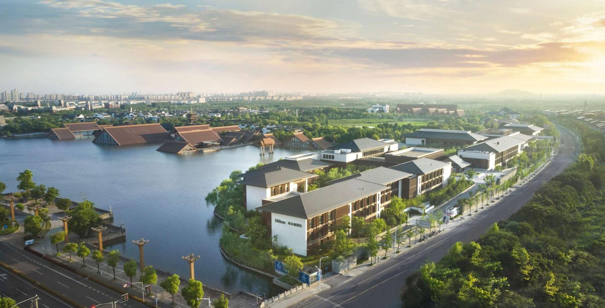 Hilton Shanghai Songjiang Guangfulin Exterior photo